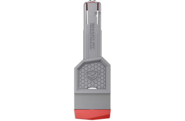 Image of Real Avid Smart-Fit AR-9 Vise Block, Grey/Red, AVGLOCKSFVB