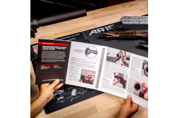 Image of Real Avid Top AR15 Mods Instructional Book, Black, 18 Mods, AR15, AVTOPMODS
