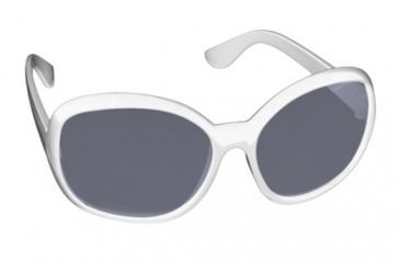 Image of Real Kids Shades Fabulous Sunglasses - White Temple Frame 7-12 Years, White, 7-12 Years 712FABWHT