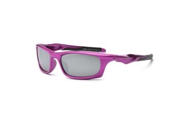 Image of Real Kids Shades Pink Sport Polycarbonate Frame with Pink Mirror Lens 7+, Girls 7STOPNK