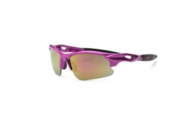 Image of Real Kids Shades Pink Sweep Polycarbonate Frame with Pink Mirror Lens 7+, Girls 7BLZPNK