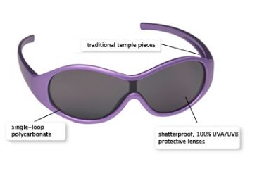 Image of Real Kids Racer Kids Sunglasses - Features