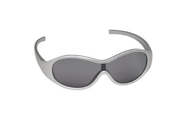 Image of Real Kids Shades Racer Sunglasses for Ages 8 to 12 - Silver