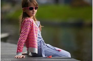 Image of Real Kids Shades Unbreakable Adventure Sunglasses, Coral/Light Turquoise Frame with Smoke Lens, Kid 4ADVCOTU