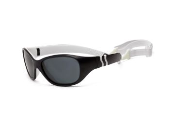 Image of Real Kids Shades Unbreakable Adventure Sunglasses, Navy White Frame with Polarized Smoke Lens, Youth 7ADVNVWHP2