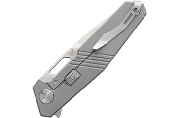 Image of Real Steel Havran Framelock Blade Knife, 3.75in Satin S35Vn SS Blade, Carbon Fiber Handle With Titanium Back Handle, 9441