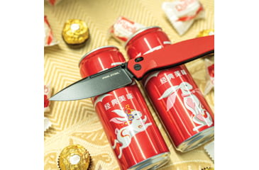 Image of Real Steel Huginn Slide Lock Red/BLK