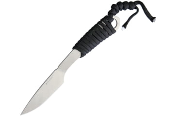 Image of Real Steel Marlin Survival Fixed Blade Knife, 2.5 stonewash finish 8Cr14MoV stainless blade, Black cord wrapped handle, 3515