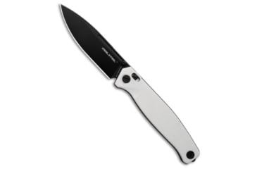 Image of Real Steel Real Steel Huginn Crossbar Lock Knife White G-10 3.65" Black VG10, White, VG10, adult, BHQ-182817