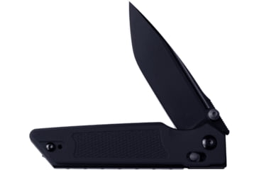 Image of Real Steel Sacra TAC Folding Knife, 3in, Steel, Tanto, G10 Handle, Black, 7712B