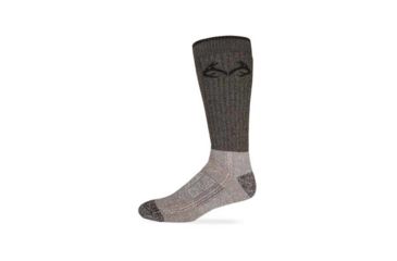 Image of Realtree Cupron Antimicrobial Boot Sock - Mens, Brown, Large 793-L