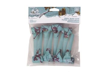 Image of Realtree Party Blow Outs,8Pk, Realtree xtra Seaglass D000039090199