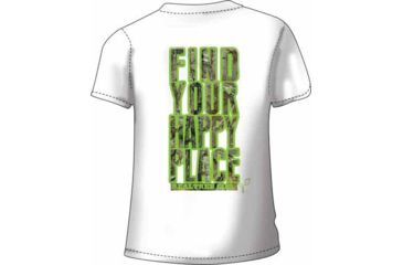 Image of Realtree Rt Women's T-shirt ''happy Place'' X-large White