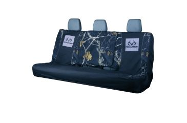 Image of Realtree Seat Cover, Bench, Fs, Black/Realtree RSC5018