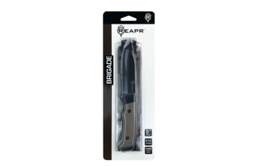 Image of Reapr Brigade Fixed Blade Knife, 5in, 3Cr13 Stainless Steel, Brown, Tan, CTLR-018-TAN-RPR