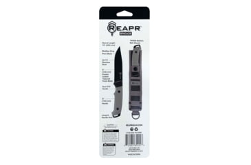 Image of Reapr Brigade Fixed Blade Knife, 5in, 3Cr13 Stainless Steel, Brown, Tan, CTLR-018-TAN-RPR