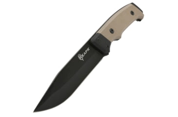 Image of Reapr Brigade Fixed Blade Knife, 5in, 420 Stainless Steel, Modified Drop Point Blade, Black, 11009