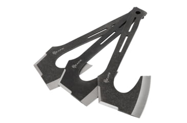 Image of Reapr Chuk 3 Piece Throwing Axe Set, Stonewashed Stainless, 11023