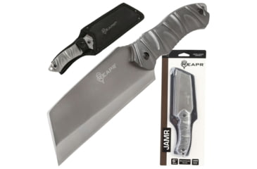 Image of Reapr JAMR Fixed Blade Knife, 6in, Stainless Steel, Satin Stainless, 11012