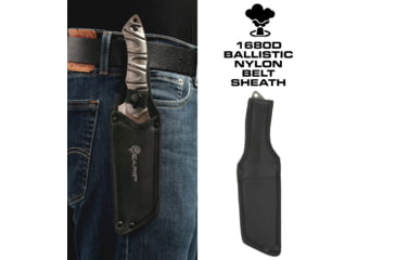 Image of Reapr JAMR Fixed Blade Knife, 6in, Stainless Steel, Satin Stainless, 11012