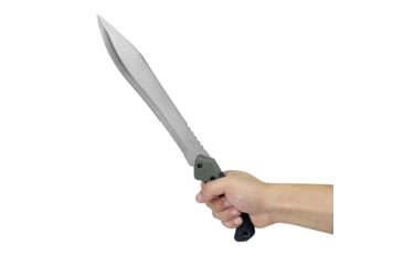 Image of Reapr Tac Jungle Fixed Blade Knife, 11in, 3Cr13 Stainless Steel, Black, Green, CTLR-016-GRN-RPR