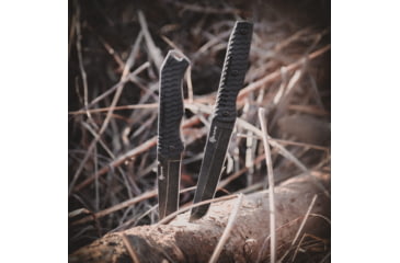 Image of Reapr TAC Tanto Knife Set, 420 Stainless Steel, Stonewashed Stainless, 11008
