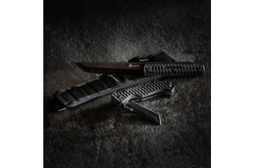 Image of Reapr TAC Tanto Knife Set, 420 Stainless Steel, Stonewashed Stainless, 11008