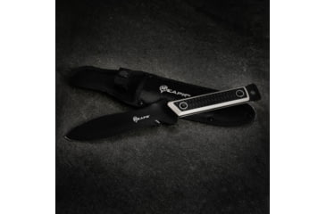 Image of Reapr Versa Hori Hori Fixed Blade Knife, 6.5in, 420 Stainless Steel, Black Powdercoated, 11017