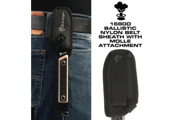 Image of Reapr Versa TAC Pry Bar, 420 Stainless Steel, Black Powdercoated, 11015