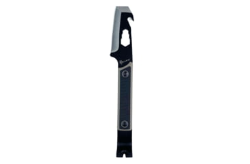 Image of Reapr Versa Tac Pry Bar Fixed Blade Knife, 4in, 3Cr13 Stainless Steel, Black, Black, CTLR-024-TAN-RPR