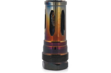 Image of Rearden MFG R2C Rainbow PVD Flash Hider, 1/2-28, Black Rainbow PVD, 10120
