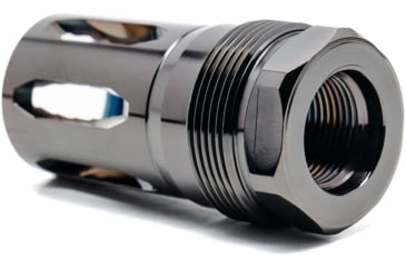 Image of Rearden MFG R2S Gunmetal PVD Flash Hider, 1/2-28, Gunmetal, 10248