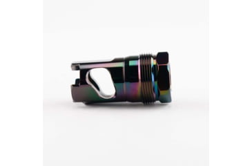 Image of Rearden MFG RPB Rainbow PVD Muzzle Device, .280, 1/2-28, Black Rainbow PVD, 10055