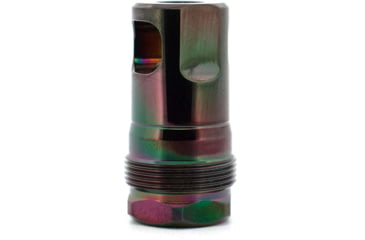 Image of Rearden MFG SPB Rainbow PVD Muzzle Brake, .280, 1/2-28, Black Rainbow PVD, 10056