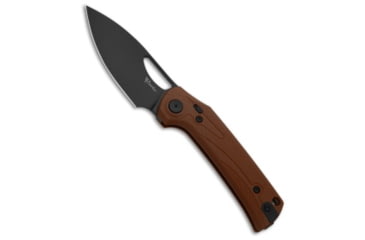 Image of Reate Knives Reate PL-XE Pivot Lock Knife Tan G-10 3.4" Black PVD Nitro-V, Tan, Nitro-V, adult, BHQ-211023
