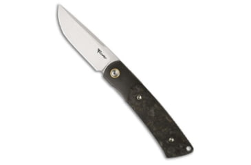 Image of Reate Knives Reate Tribute Liner Lock Titanium + Dark Matter FatCarbon 2.8" Satin *DISC*, Black, Bohler M390, adult, BHQ-234199