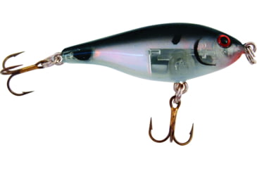 Image of Rebel Lures Rebel Raider, Silver Flash Black, 1 5/8in, 1/8oz, S60515