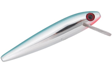 Image of Rebel Lures Rebel Value Minnow, Silver/Blue, 3-1/2in, 5/16oz, F1003V