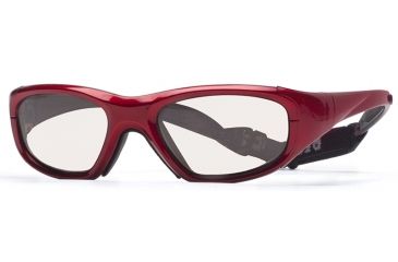 Image of Rec Specs MX-20Protective Eyewear Crimson Frame,Clear Lens, Unisex MX-20CMBK4817125C