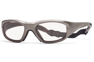 Image of Rec Specs MX-20 Protective Eyewear Metallic Light Brown Frame,Clear Lens, Unisex MX-20MEBR4817125C