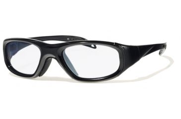 Image of Rec Specs MX-20 Protective Eyewear Shiny Black Frame,Clear Lens, Unisex MX-20SHBK5117125C