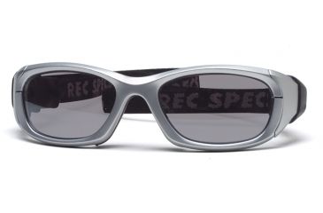 Image of Rec Specs MX-31 Protective Eyewear Silver Frame,Clear Lens, Unisex MX-31PLSI5317C