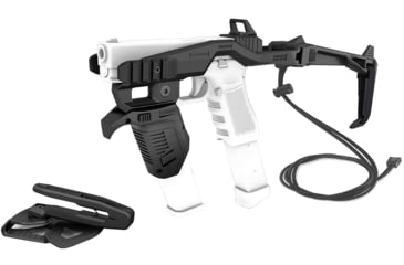 Image of Recover Tactical 20/20N43 Stabilizer Kit for Glock 43, Glock 43X and Glock 48 G43, G43X, G48 - All Gens/Versions, Black, 2020N43UR-01