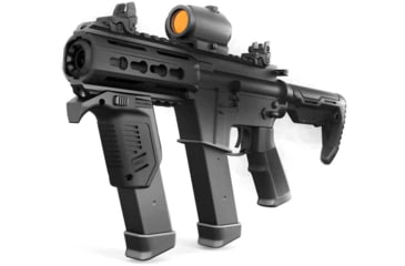 Image of Recover Tactical Angled Mag Pouch for Glock 10mm Auto, 45 ACP Double Stack Magazines, Black Polymer, MG45-01