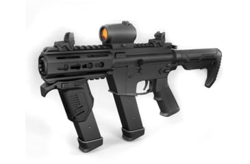 Image of Recover Tactical Angled Mag Pouch for Glock 10mm Auto, 45 ACP Double Stack Magazines, Black Polymer, MG45-01