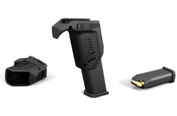 Image of Recover Tactical Angled Mag Pouch for Glock 10mm Auto, 45 ACP Double Stack Magazines, Black Polymer, MG45-01