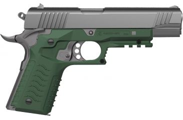 Image of Recover Tactical CC3H 1911 Grip and Rail System, Olive Drab, CC3HO