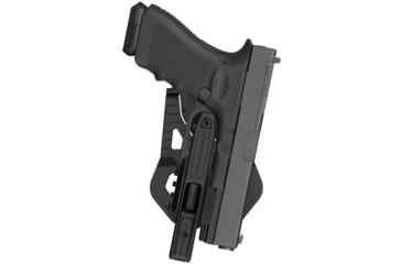 Image of Recover Tactical G7-01 OWB Paddle Holster For The Glock 17/19, Black, Small, G7