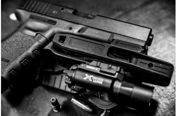 Image of Recover Tactical G7-01 OWB Paddle Holster For The Glock 17/19, Black, Small, G7