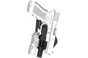 Image of Recover Tactical G7-01 OWB Paddle Holster For The Glock 17/19, Black, G7-01